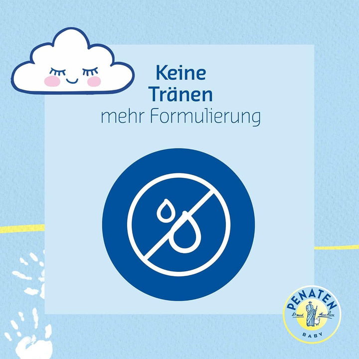 PENATEN Kamille Bad (750 Ml), Milder Baby Badezusatz Zum Baby Baden Mit Natürlichem Kamilleextrakt, Baby Kamillenbad & Pflegebad Reinigt Sanft Ohne Tränen, Sehr Milde Babypflege Für Zarte Babyhaut