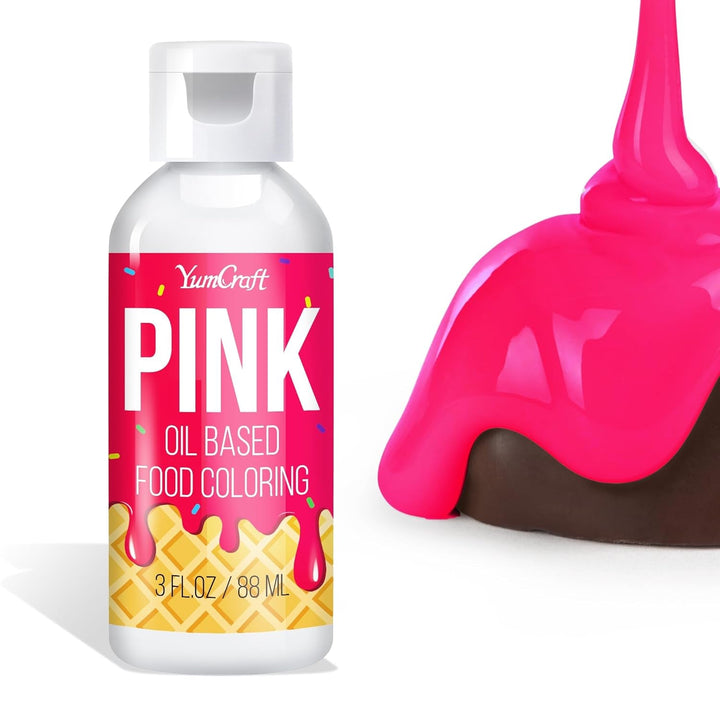 Fettlösliche Lebensmittelfarbe - Ölbasis Lebensmittelfarben Für Schokolade, Buttercreme, Süßigkeiten, Zuckerguss - Konzentrierte Oil Based Food Coloring Zum Backen, Kochen, Fondant (Weiß, 88Ml)
