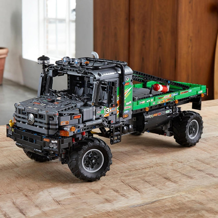 LEGO 42129 Technic 4X4 Mercedes-Benz Zetros Offroad Truck, mașină controlată de la distanță, jucărie camion controlată prin aplicație, idee de cadou pentru adulți și copii, bărbați și femei