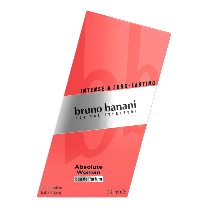 Bruno Banani Absolute Woman – Apă de Parfum Spray Natural – Fructat-Floral pentru Femei – 1 Pachet (1 x 30 ml)