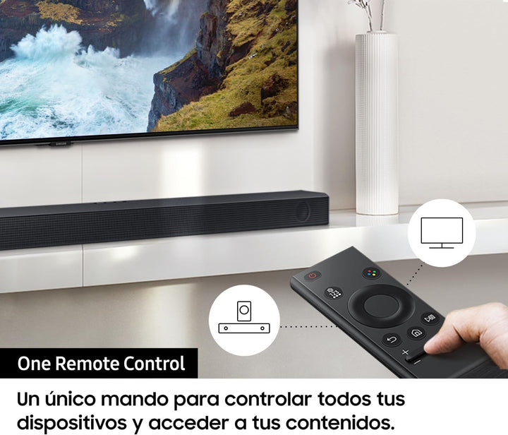 Samsung HW-C400/ZF Barra De Sonido Bluetooth 2.0 Canales Negra