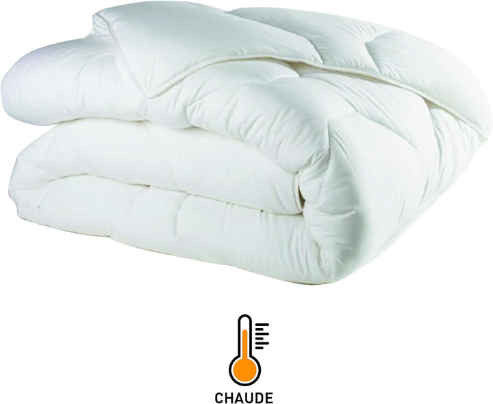 Blanrève Cthalvd011420 Copertă de plapumă Hollofil Allerban bumbac cald alb 140 X 200 cm