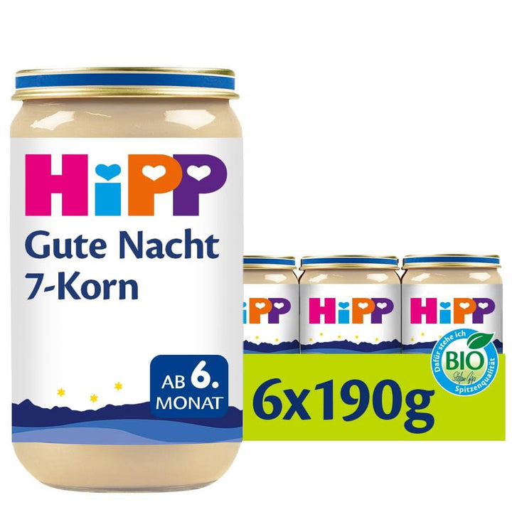 Hipp 7-Korn, pachet de 6 (6 X 190 G)