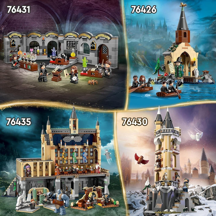 LEGO Harry Potter Aragog în Pădurea Interzisă, set de joacă fantasy cu păianjen, creatură mitică, 2 minifigurine, cadou magic pentru băieți, fete și fani cu vârsta peste 7 ani 76434