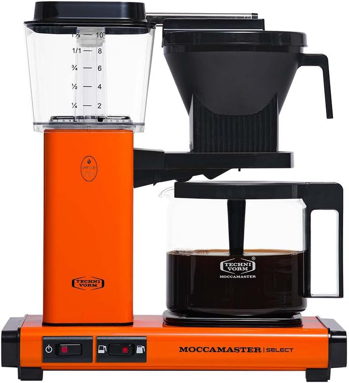 Moccamaster KBG Select, Cafetieră, Cafetieră cu filtru, Yellow Pepper, 1,25 litri