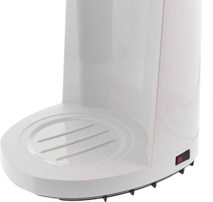 Melitta Enjoy - Cafetieră cu filtru - Cu cană termo - Stop picurare - 8 cești - Alb (1017-05)