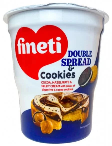 Fineti Double Spread & Cookies, 370G