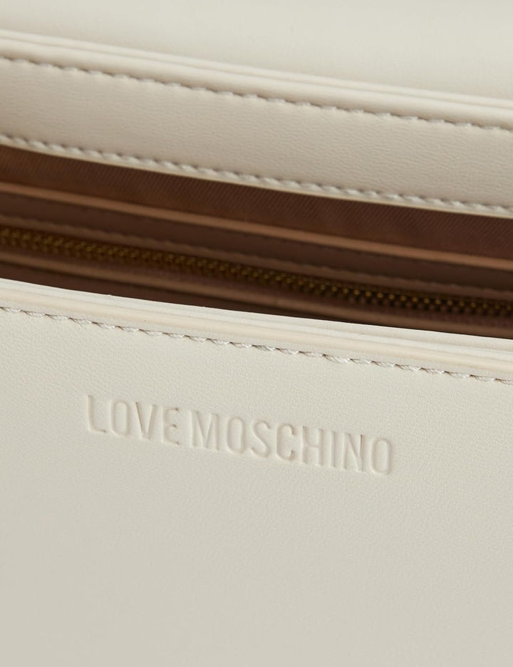Geantă de umăr pentru femei Love Moschino, albă Genti Femei Naty Shop