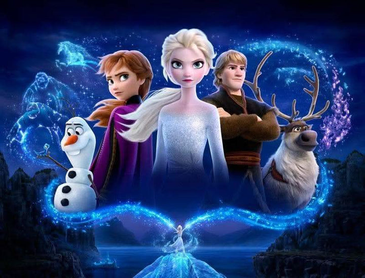 Imagine comestibila, vafa, format A4, Frozen 2 - Nati Shop