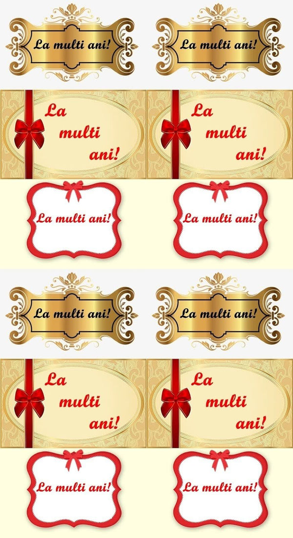 Imagine comestibila, vafa, format A4, Mesaje Aniversare Imagini comestibile Nati Shop