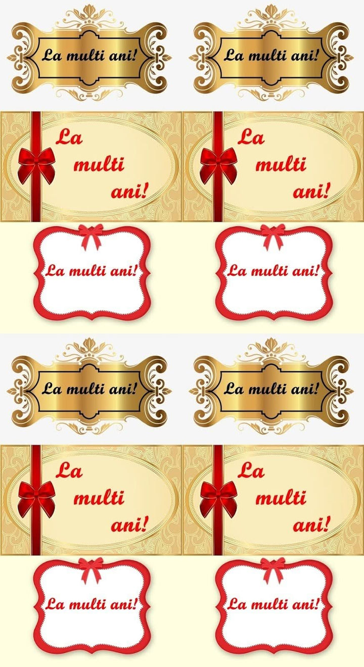 Imagine comestibila, vafa, format A4, Mesaje Aniversare Imagini comestibile Nati Shop