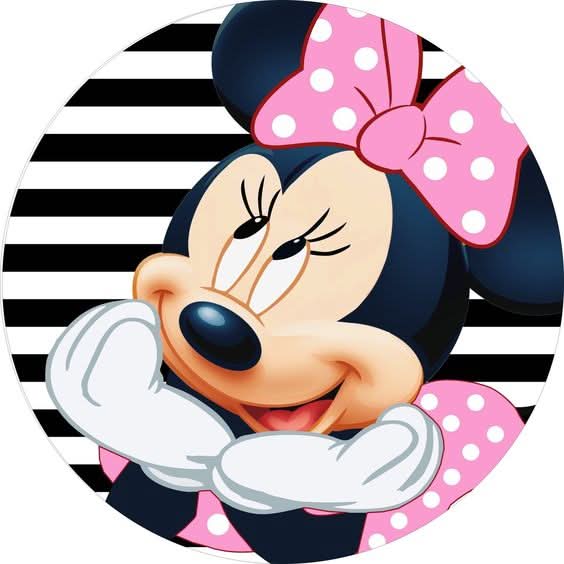 Imagine comestibila, vafa, format A4, Minnie Mouse Imagini comestibile Nati Shop