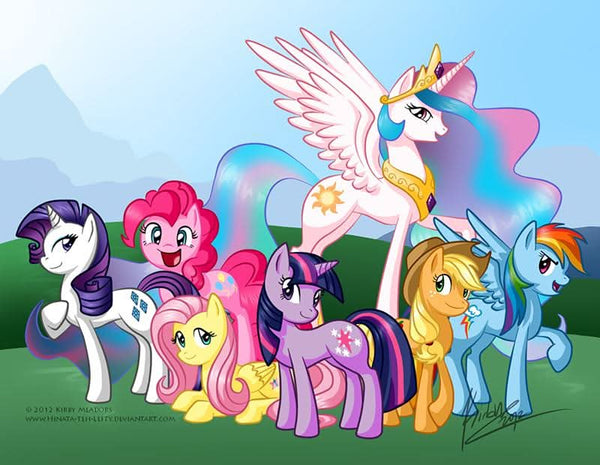 Imagine comestibila, vafa, format A4, My Little Pony Imagini comestibile Nati Shop