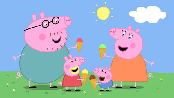 Imagine comestibila, vafa, format A4, Peppa the Pig - Nati Shop