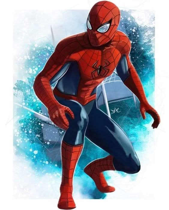 Imagine comestibila, vafa sau icing, format A4, Spiderman - Nati Shop