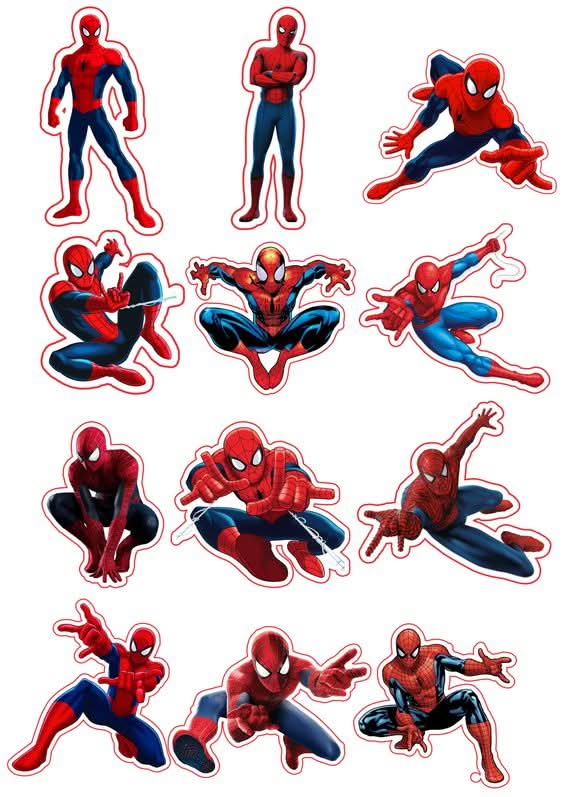 Imagine comestibila, vafa sau icing, format A4, Spiderman - Nati Shop