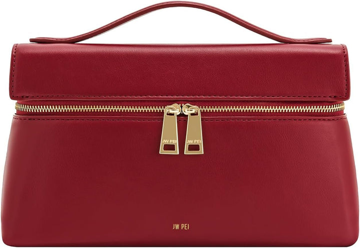 JW PEI Ladies Thea Genți de mână Genti Femei Naty Shop Claret roșu
