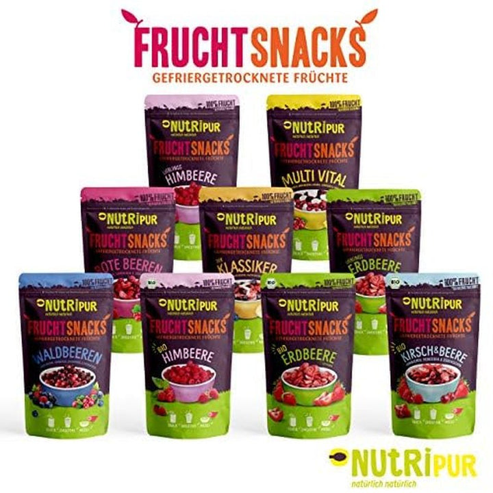 Nucă de cocos liofilizată: 50g fructe liofilizate - dulciuri vegane cuburi de nucă de cocos îndulcite - fructe uscate natural de la NutriPur Produse deshidratate Naty Shop