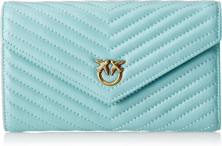 Pinko Ladies Compact Wallet l oveja napp c accesorios de viaje de billetera