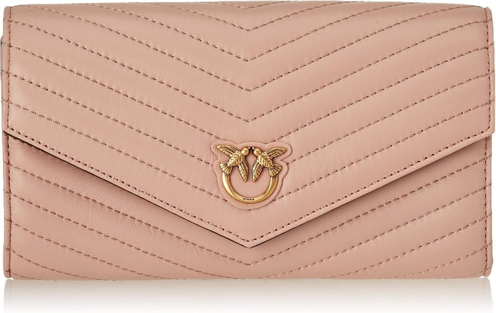 Pinko Ladies Compact Wallet l oveja napp c accesorios de viaje de billetera