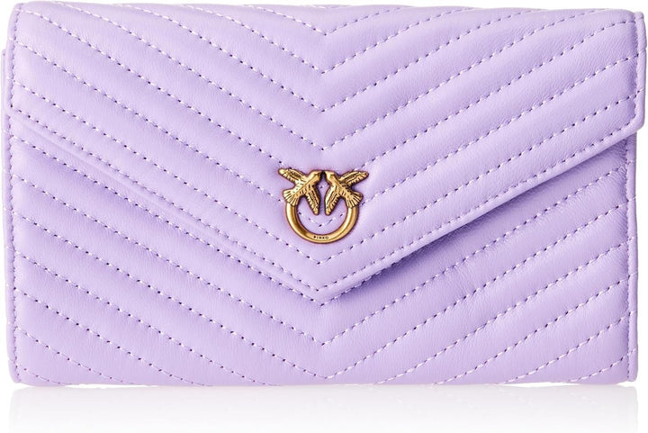 Pinko Ladies Compact Wallet l oveja napp c accesorios de viaje de billetera