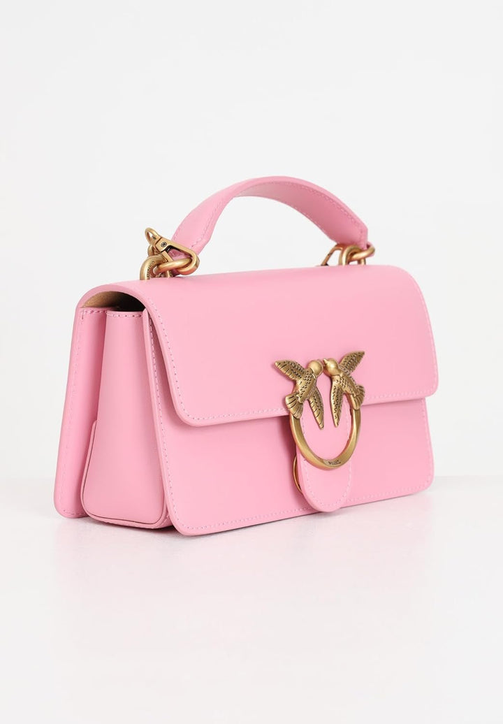 Pinko Ladies Love One Mini Geantă ușoară din mătase de vițel Genti Femei Naty Shop