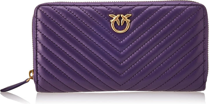 Pinko Women's Ryder Zip alrededor de la billetera de accesorios de viaje de oveja C
