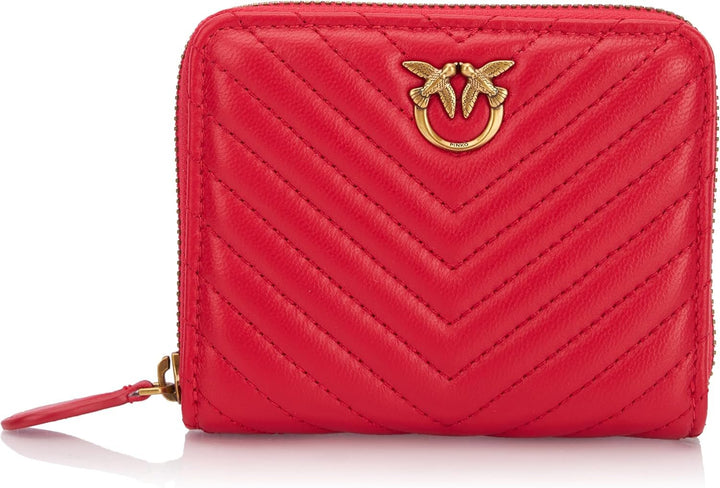 Pinko Women's Taylor Zip alrededor de la billetera de los accesorios de viaje de Chevron Chevron