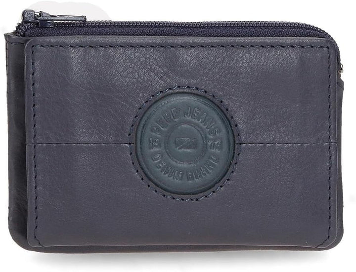 Portofele și poșete din piele de vacă Pepe Jeans Cracker, negru, maro, verde, diferite mărimi Portofel Barbati Naty Shop Maro Titularul cardului