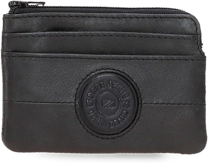 Portofele și poșete din piele de vacă Pepe Jeans Cracker, negru, maro, verde, diferite mărimi - Naty Shop