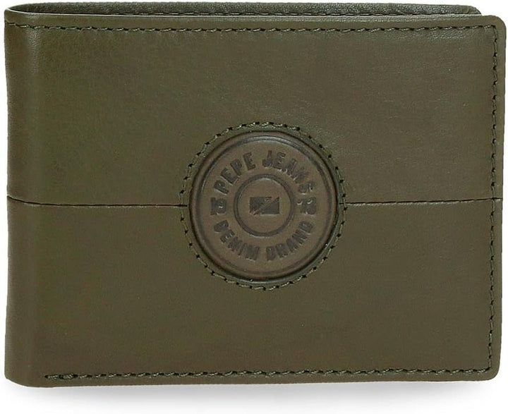 Portofele și poșete din piele de vacă Pepe Jeans Cracker, negru, maro, verde, diferite mărimi - Naty Shop