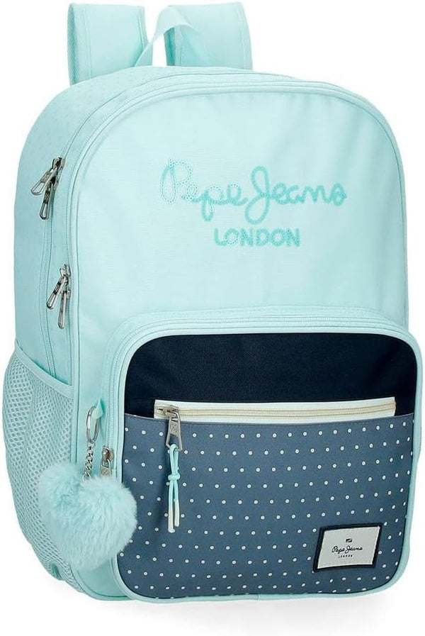Rucsac școlar Pepe Jeans Dalma Rucsac pentru copii confecționat din poliester, curele late și reglabile care se ajustează, buzunar frontal. De la Joumma Bags Rucsacuri si ghiozdane premium Naty Shop Schulrucksack