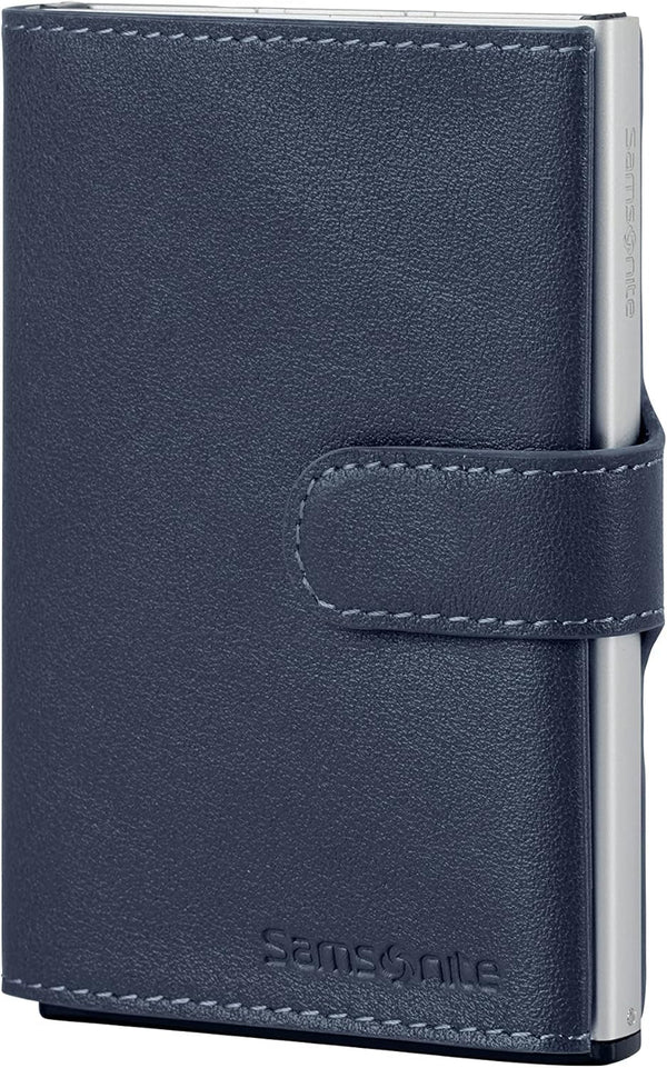 Samsonite Alu Fit SLG - Portofel, 10,2 cm, albastru (albastru) Portofel Barbati Naty Shop Albastru