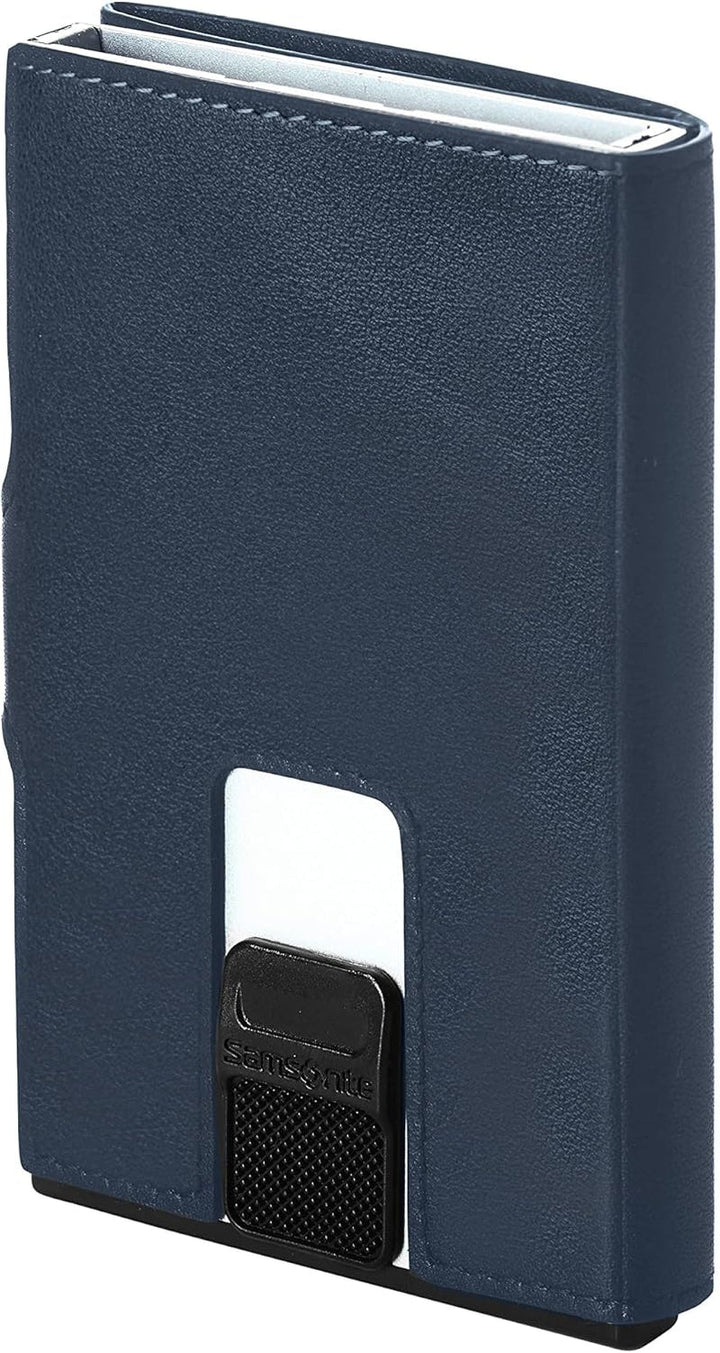 Samsonite Alu Fit SLG - Portofel, 10,2 cm, albastru (albastru) Portofel Barbati Naty Shop