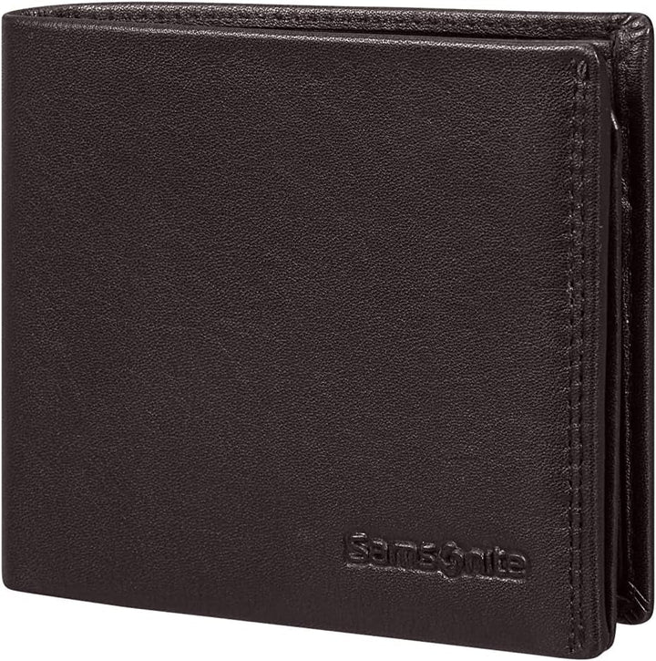 Samsonite Attack 2 SLG - Portofel, 10,5 cm, maro (Ebony Brown) Portofel Barbati Naty Shop Titlu implicit