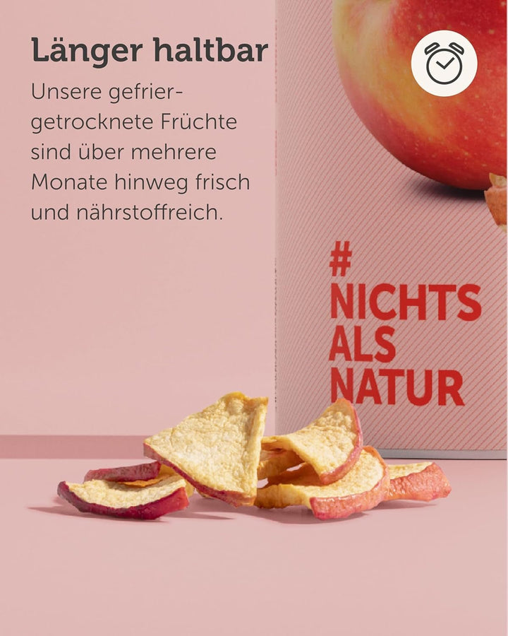 Set de degustare de fructe liofilizate BUAH® | Gustare perfectă de chipsuri crocante din fructe | Alternativă de dulciuri fără zahăr adăugat, toppinguri pentru terci | Vegan Fără gluten Produse deshidratate Naty Shop