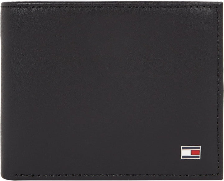 Tommy Hilfiger portofel pentru bărbați Eton Mini Small Portofel Barbati Naty Shop Negru